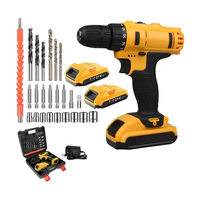 Kit Taladro Inalambrico Doble Bateria Recargable 48v Mas Accesorios