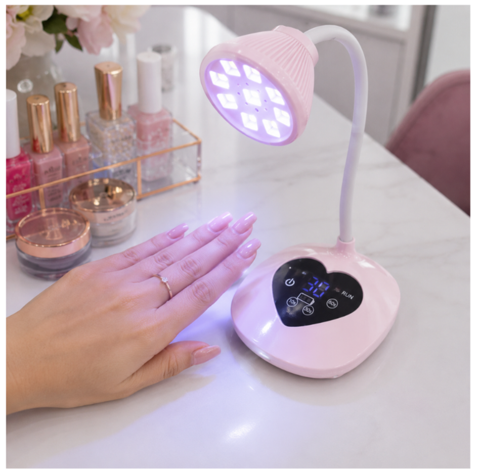 Lámpara UV LED para Uñas Recargable Sensor LY-09 Inteligente