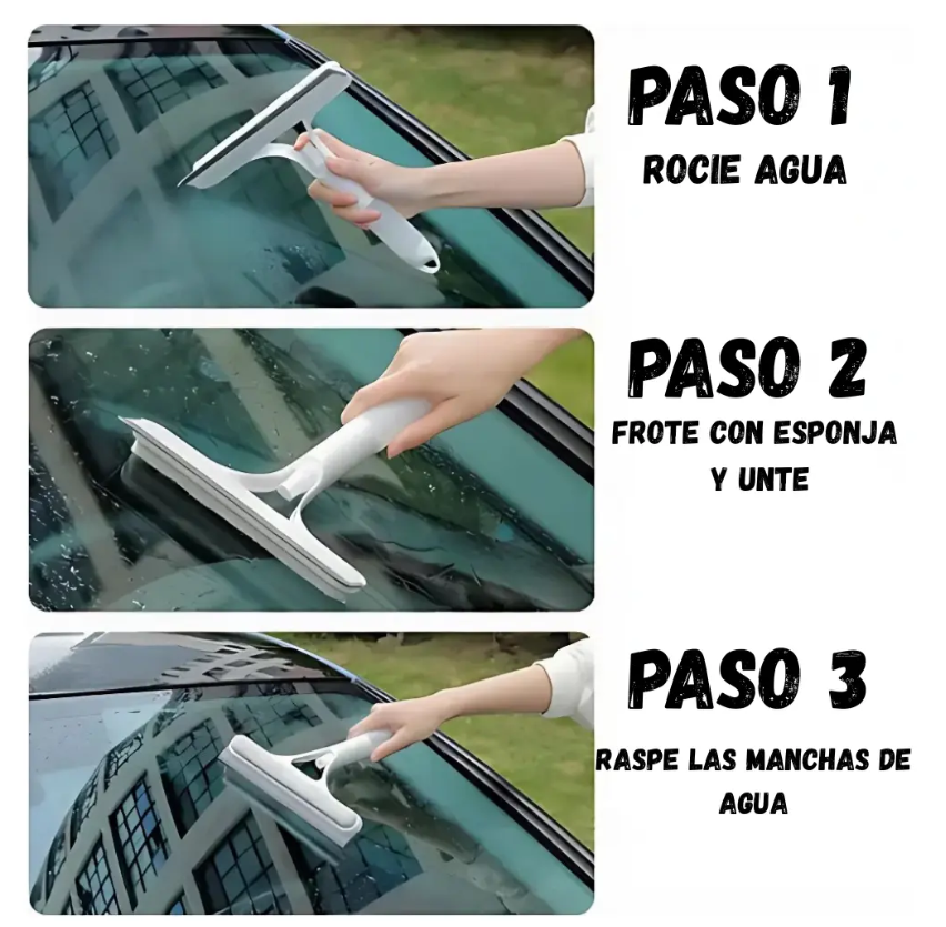 Limpiador De Vidrios Con Spray