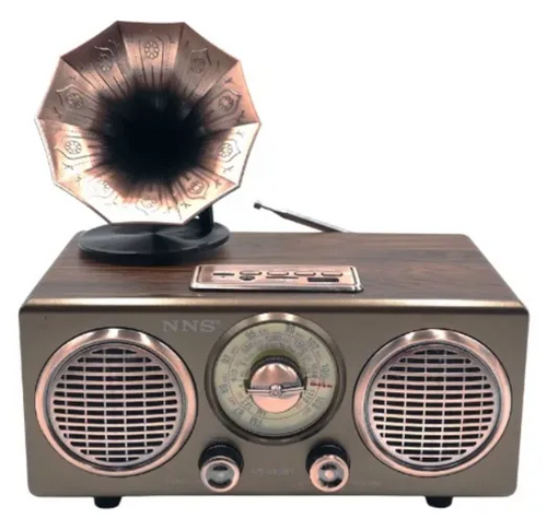 Radio Vintage Nns Ns-802bt Bluetooth Am Fm Sw Recargable