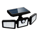 Lampara Solar Led 3 Secciones Ajustables 270° Sensor De Movimiento