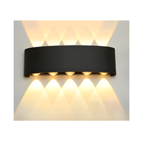 Lampara lujo para exteriores material cubierto en metal 10W