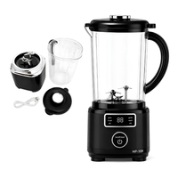 Licuadora Portatil De Tres Cuchillas Recargable Pantalla Digital 1000 ml