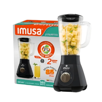 Licuadora De Vidrio Powermix 2 Velocidades + Pulso 2Lts Blanca