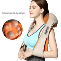 Masajeador Eléctrico-cervical Cuello Espalda Brazos Infrarro