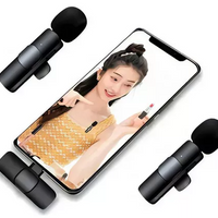 Micrófonos Inalámbricos Solapa 2 En 1 Para iPhone/tipo C