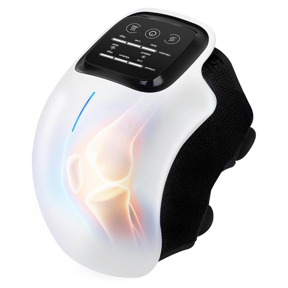 Masajeador De Rodillas Inalambrico Electrico Calor Vibracion Pantalla Led