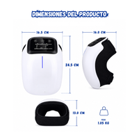 Masajeador De Rodillas Inalambrico Electrico Calor Vibracion Pantalla Led