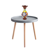Mesa Auxiliar Moderna Versatil Estilo Nórdico Minimalista