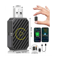 Mini Adaptador Apple Carplay Y Android Auto Inalámbrico 2en1