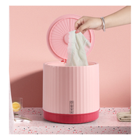 Lavadora Secadora Portátil Automática 5kg Tambor Giratorio Blanco