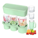 Molde cubos de  hielo de silicona compatible para termo stanley con tapa