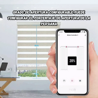 Motor Inteligente Wifi Cortinas Persianas Blackout Tuya App