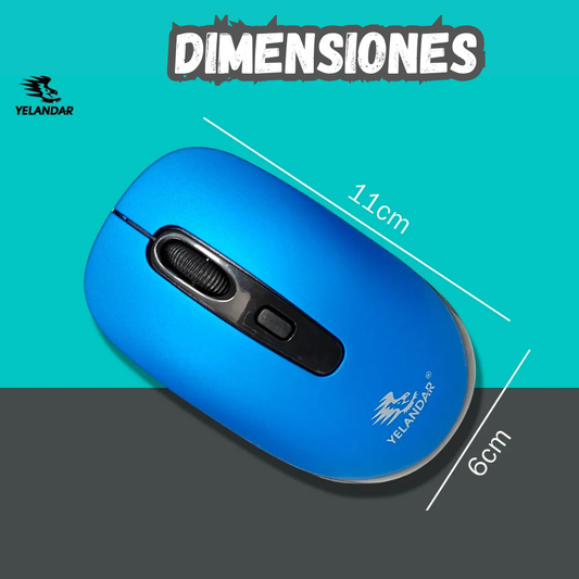 Mouse Ergonomico Óptico Inalámbrico Receptor 2.4gz W83