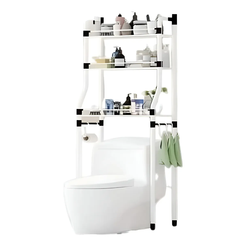 Mueble Organizador De Baño Metalico 3 Niveles Resistente