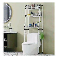 Mueble Organizador De Baño Metalico 3 Niveles Resistente