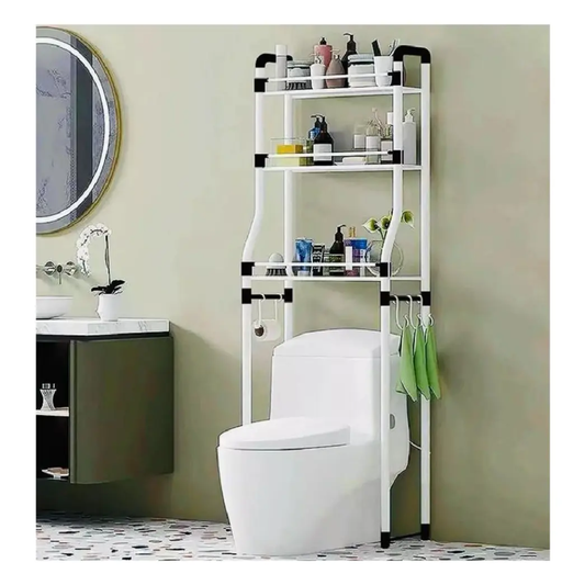 Mueble Organizador De Baño Metalico 3 Niveles Resistente