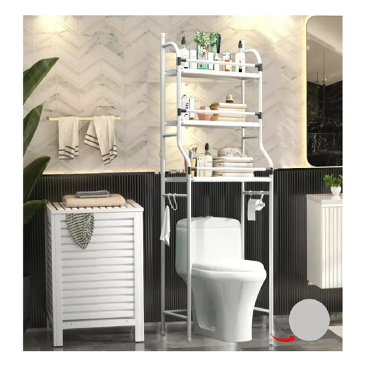 Mueble Organizador De Baño Metalico 3 Niveles Resistente
