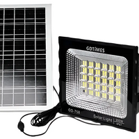 Kit Reflector Led Solar Exterior Panel 300w Lampara Control