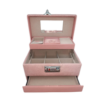 Organizador De Joyas Con Cajones Y Espejo Diseño Elegante