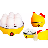 Hervidor De Huevos Eléctrico Gallina 6 Huevos Color Amarillo