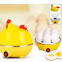 Hervidor De Huevos Eléctrico Gallina 6 Huevos Color Amarillo