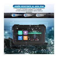 Pantalla Multimedia CarPlay Bluetooth Para Moto 5 Pulgadas Ip 68