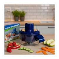 Pelador y Cortador De Frutas y Verduras Electrico Portatil Multiusos