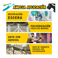 Pistola Pulverizadora De Pintura  Electrica Boquilla Multidireccional 360°