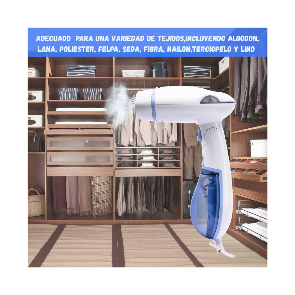 Plancha De Ropa a Vapor Vertical Portatil  Plegable 1500 W RH-71