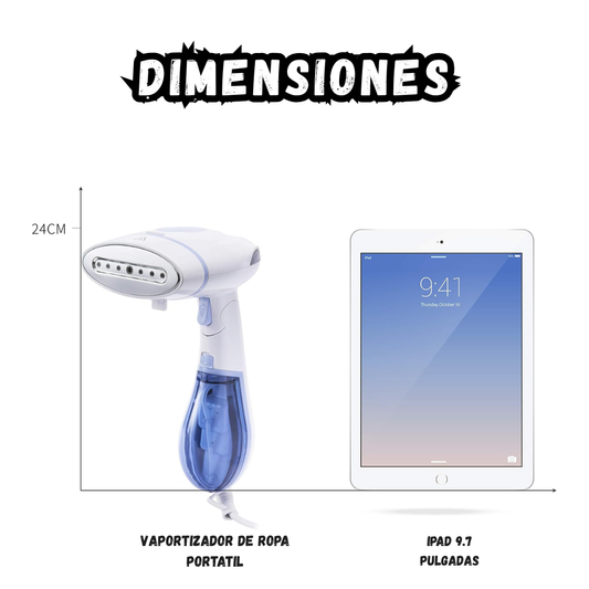 Plancha De Ropa a Vapor Vertical Portatil  Plegable 1500 W RH-71