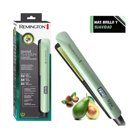 Plancha Regminton Original  Shiyne Therapy A Base De Aguacate