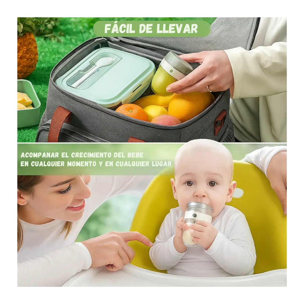 Procesador De Alimentos Baby Bullet Set 20 Piezas Multifuncional