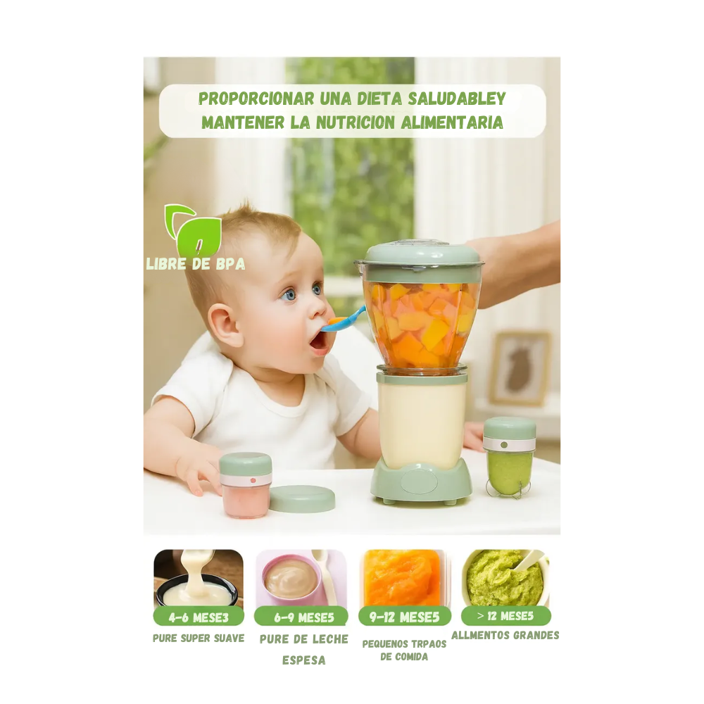 Procesador De Alimentos Baby Bullet Set 20 Piezas Multifuncional