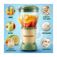 Procesador De Alimentos Baby Bullet Set 20 Piezas Multifuncional