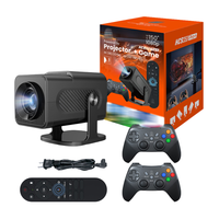 Proyector Portatil 1080p Con 2 Controles Gamer Y Control Remoto HDM AV