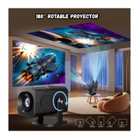 Proyector Portatil 1080p Con 2 Controles Gamer Y Control Remoto HDM AV