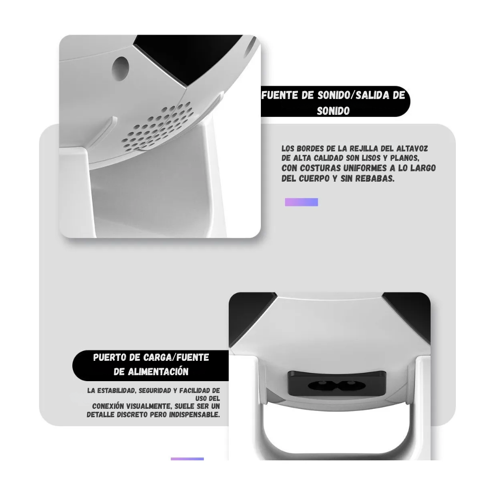 Proyector Tematico De Balon Wifi Portatil  HD 720P