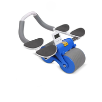 Rodillo Abdominal Doble Rueda Con Temporizador Ejercicio Casa