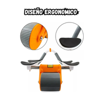 Rodillo Abdominal Doble Rueda Con Temporizador Ejercicio Casa