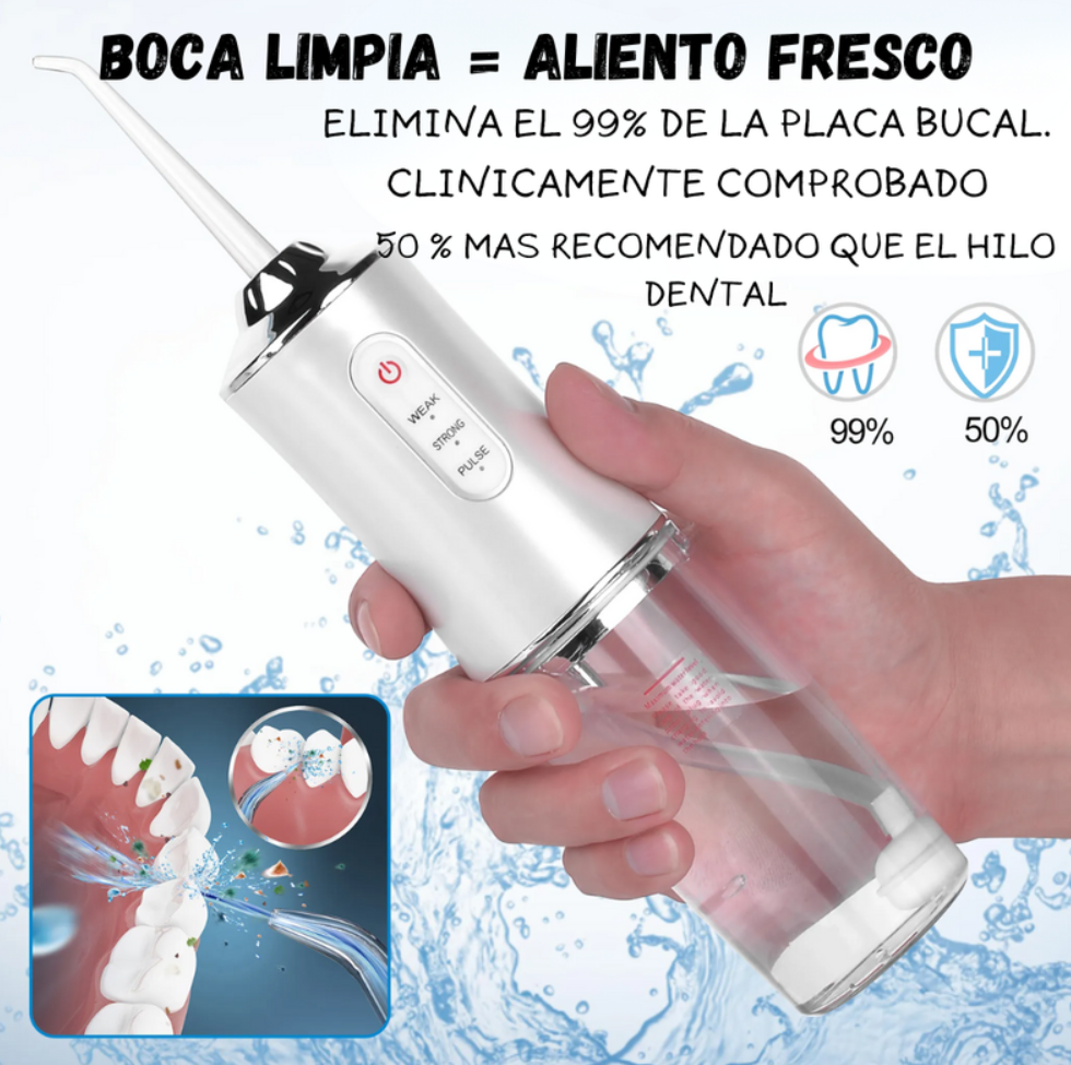 Irrigador Oral Recargable Sarro
