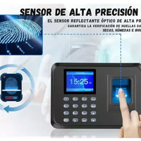 Control Asistencia Huella Biométrico Reloj Empleados Digital