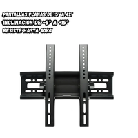 Soporte Inclinable De Pared Fijo Para TV De 15 a 42 Pulgadas HT-001