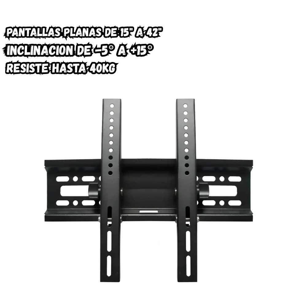 Soporte Inclinable De Pared Fijo Para TV De 15 a 42 Pulgadas HT-001