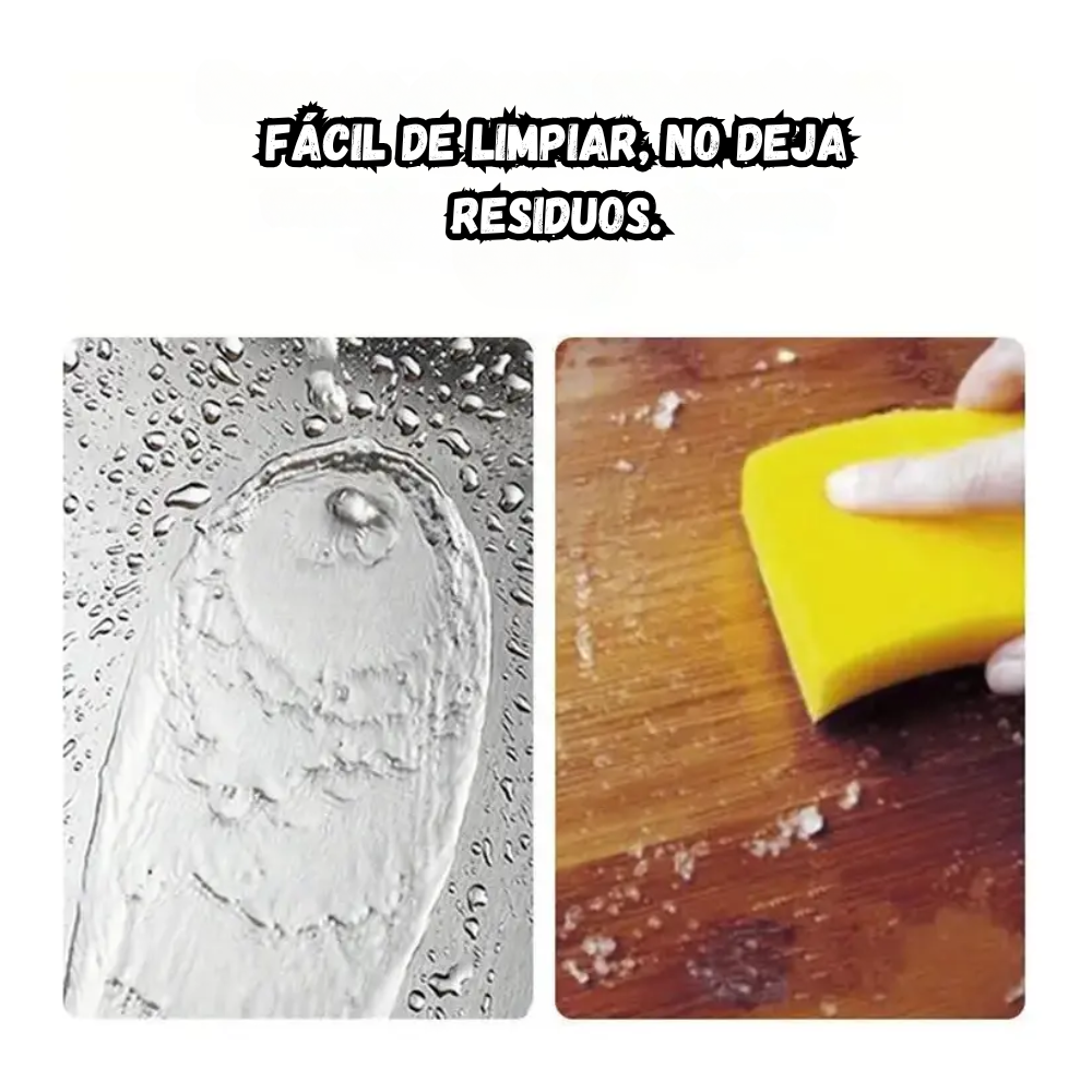 Tabla De Picar Acero Inoxidable Antibacteriana Duradera Facil De Limpiar