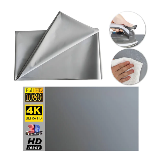 Tela de proyeccion tecnologia Anti-Luz 130 Pulgadas HD Full HD