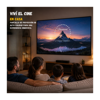 Tela de proyeccion tecnologia Anti-Luz 130 Pulgadas HD Full HD