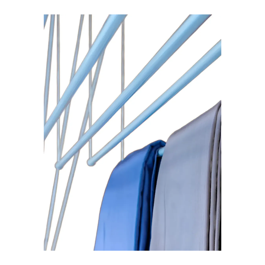 Tendero de ropa retráctil techo aluminio 5 tubos ajustable