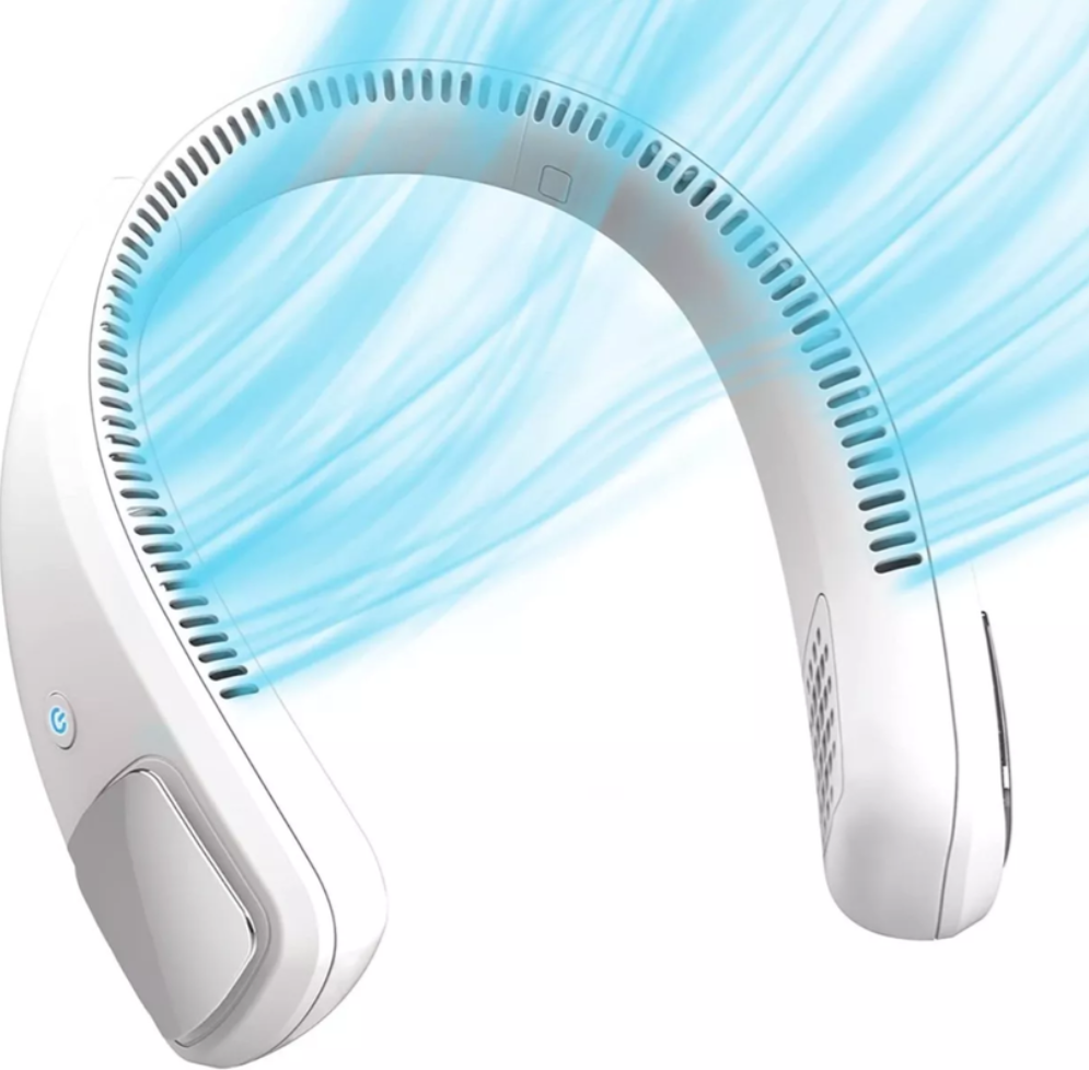 Ventilador de cuello Personal Portatil  Recargable 3 Velocidades