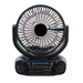 Ventilador Solar Portatil Recargable Con Radio AM y FM  NT-R1256